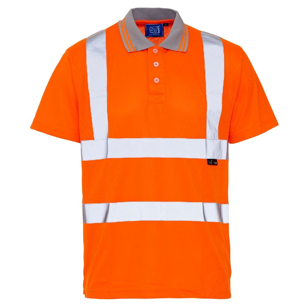 Hi Visibiliy Short Sleeve Polo Shirt EN471 – O'Sullivan Safety