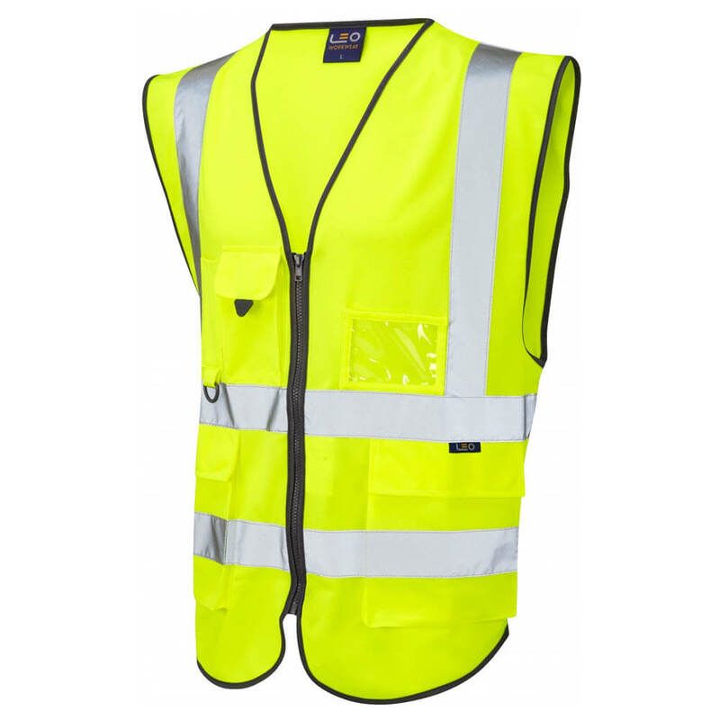 W11-Y Lynton Hi Visibility Executive Vest EN471 – O'Sullivan Safety