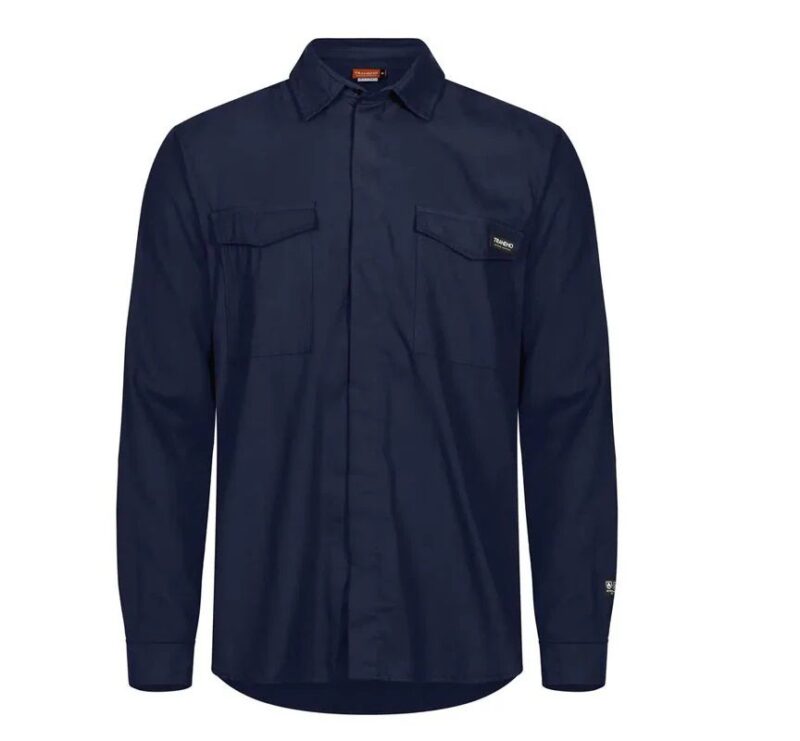 8120 91 03 Tranemo FR long Sleeve Shirt Navy (M)