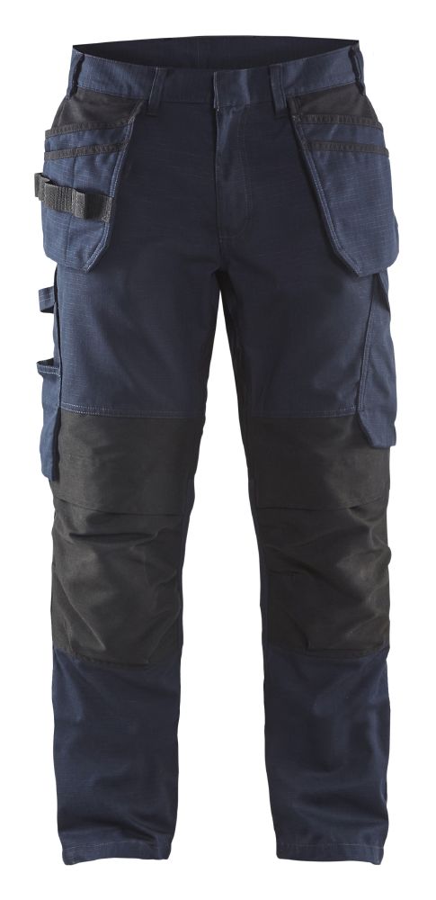Blaklader 1496 Ripstop Trs Black/Dark Grey 50-34R