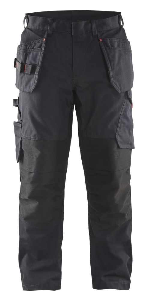 Blaklader 1496 Ripstop Trs Black/Dark Grey 50-34R