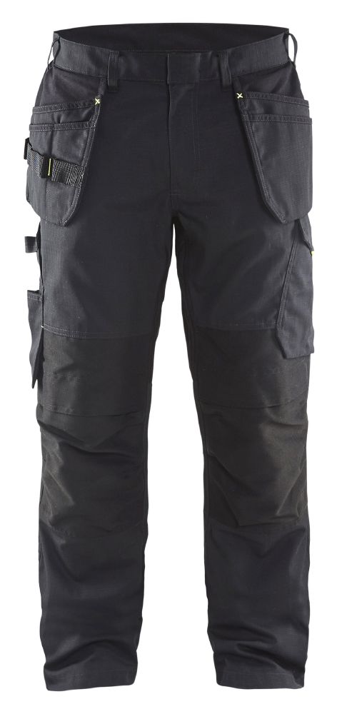 Blaklader 1496 Ripstop Trs Black/Dark Grey 50-34R